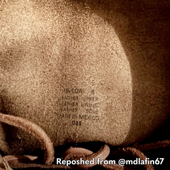 Sz 8 Freebird COAL Tall Knee High Lace Grey /Brown Leather Boots. Item # 21475 - Picture 8 of 8